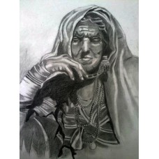 Tribal Old Woman